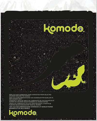 Komodo Caco Zand - Bodembedekking - 4 kg - Zwart
