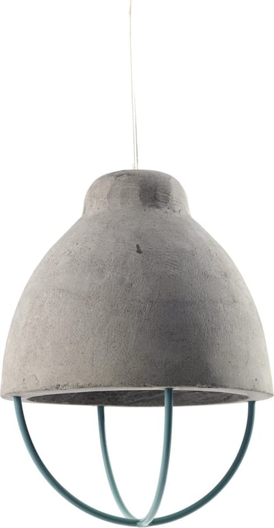 LAMP BUNKER BETON D17 H24 GROEN IJZER