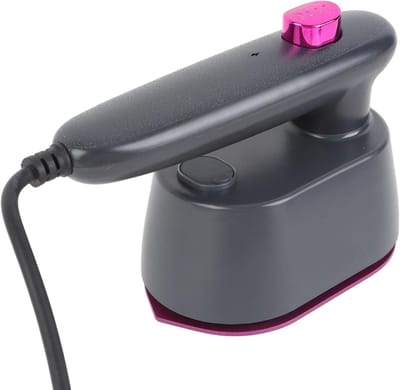Draagbaar Stoomstrijkijzer - Handstomer Kleding - Kreukvrije Kleding - Snel Verwarmend - 120 ml - Grijs