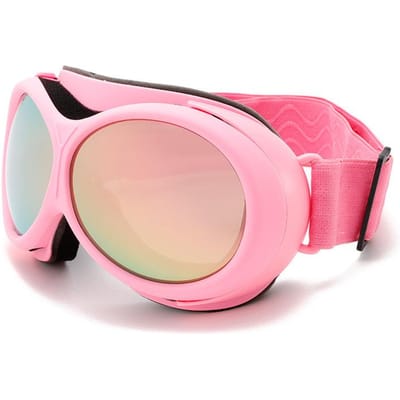 Dernières lunettes de ski rondes colorées double couche anti-buée pour adultes protection oculaire contre le vent de neige sports d'extérieur alpinisme neige