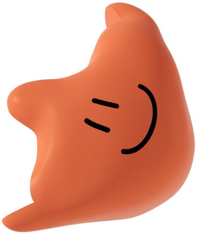 Set van 4 Cartoon Silicone Hoekbeschermers - Oranje, Zachte Bescherming, Voor Meubels en Afzuigkappen