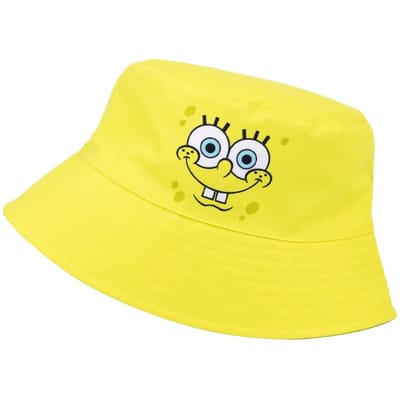 SpongeBob SquarePants Omkeerbare vissershoed voor kinderen/kinderen One Size zwart