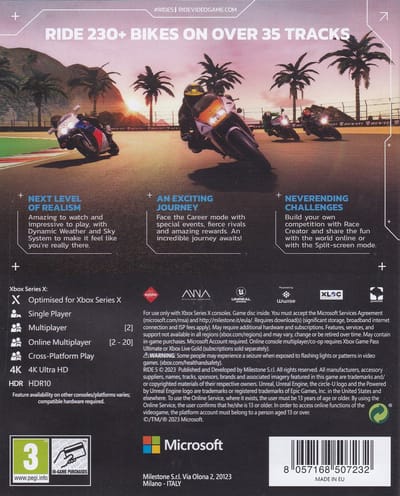 Ride 5 Xbox Series X
