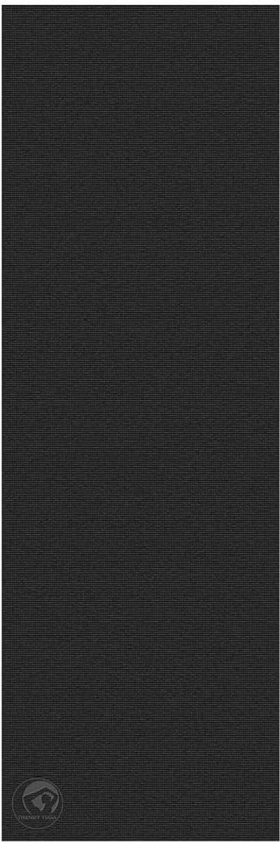 Antraciet Yogamat voor Yoga, Pilates en Fitness - Antislip Trainingsmat 180x60x0,5 cm