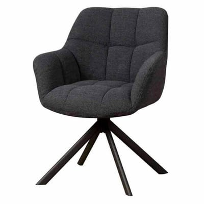 Tower Living - Alba draaibare armstoel - donkerblauw