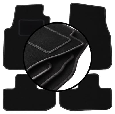 Complete set veloursmatten voor: Dodge Challenger III coupé (2008-)