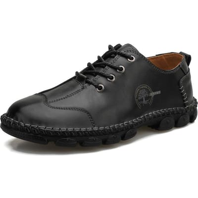 Herenschoenen Zomerschoenen plus Maat Nieuwe Trendy Echt Leer Engelse Stijl Veelzijdig Jeugd Zachte Zool Casual Leren Schoenen Heren 48 gray