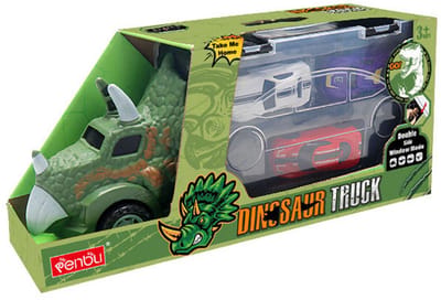 Dino Transporter met Auto's Groen