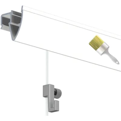 Duraline Phs Up Rail Compleet Wit Primer 200cm