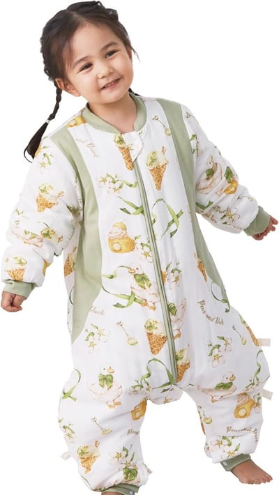 Baby Slaapzak Winter met Voetjes 2.5 Tog - Geschikt voor Kinderen van 75-85 cm - Comfortabele Pyjama met Benen - IJsje Design