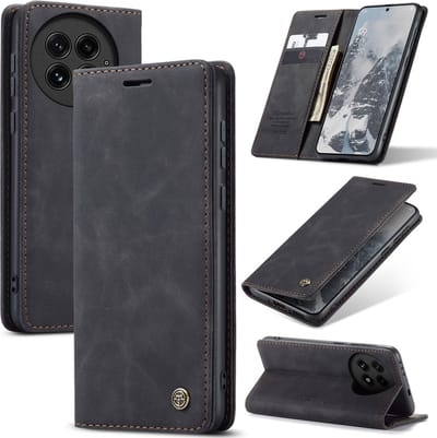 CaseMe Hoesje - Geschikt voor OnePlus 13 Hoesje - CaseMe 013 Book Case - Zwart