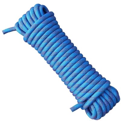 Multifunctioneel Klimtouw 12 mm - 10 meter, Outdoor Koord Voor Redding, Abseilen, Bergbeklimmen
