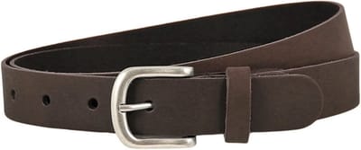 Landley Dames Riem Leer Bruin – Breedte 3 cm – Leren Vrouwen Riem - Lengte totaal 110 cm / Riemmaat 95