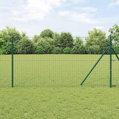 Hekpalen - Tuinpalen - Tuin Afzetten - Gepoedercoat Staal - 170 cm - Groen