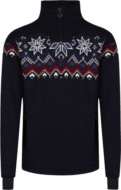 Dale of Norway - 93971 FONGEN_C WEATHERPROOF - Heren pulloverHeren truien - Kleur: Blauw - Maat: XXL