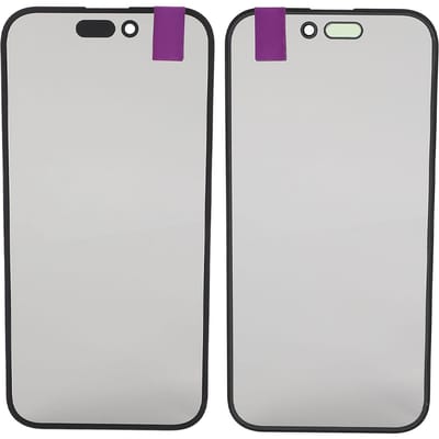 2 STUKS Voorste Buitenscherm Vervanging voor IOS 14 Pro Telefoon Voorste Buitenlens Glas Scherm met OCA