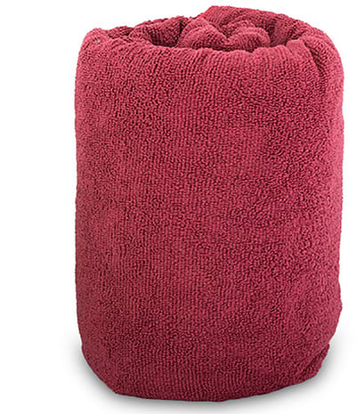Pinguin Terry Handdoek Rood,Roze L