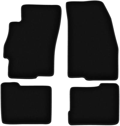 BASIC zwarte veloursmatten voor: Fiat Linea sedan (2009-2015)