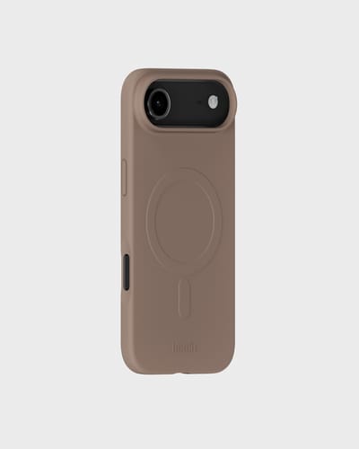 Holdit Soft geschikt voor MagSafe Case geschikt voor iPhone Air - Mocha Brown