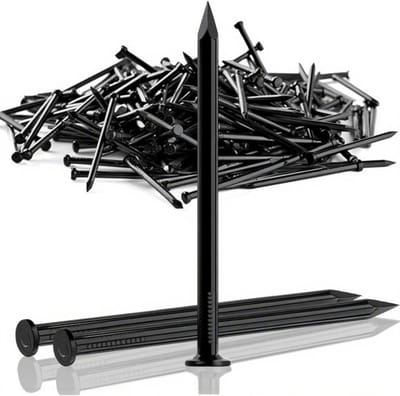 Dailygoods- Spijkers 100 stuks - Stalen Spijkers 50 mm - Betonspijkers - Houtspijkers - Wandspijkers - Verzonken Kolenstaal - Betonnagels