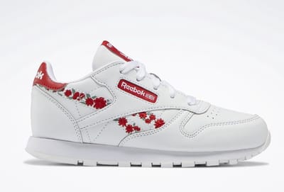 Reebok – Sport Stijl – Meisjes Sneakers – Wit – Bloemen