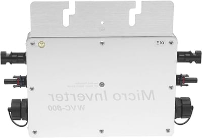 Zonne-omvormer - Energie Converter - Stroom Omzetten - MPPT Technologie - 800 W - Zilver