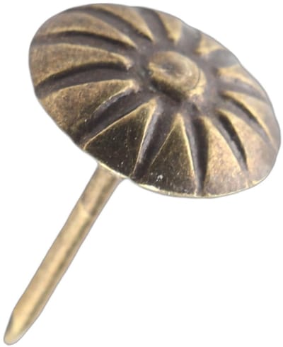 Dailygoody - Bekleding kopspijkers - Decoratieve spijkers voor meubels - Groen 10 x 14 mm - Vintage stijl - Perfect voor stoffering - Geschikt voor ba...