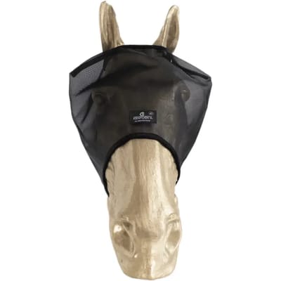 Kentucky Horsewear - Vliegenmasker Full - Classic - Zonder oren - Zwart