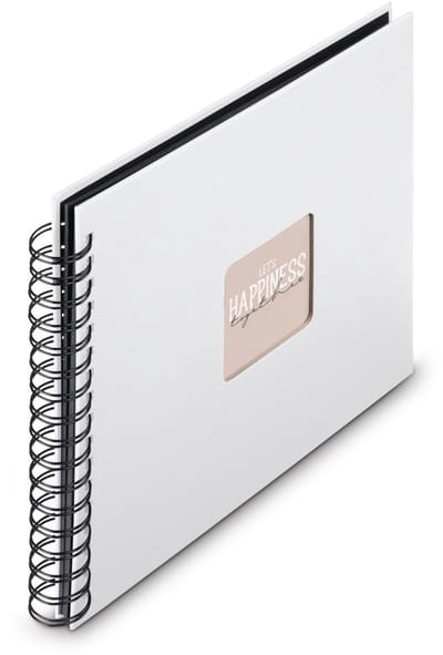 Hama Spiraal fotoalbum - Fine Art - 28x24 - 50 pagina's - Wit