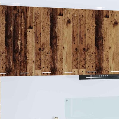 vidaXL - Hangkast - Oudhout - 60 - x - 31 - x - 80 - cm - Bewerkt - hout
