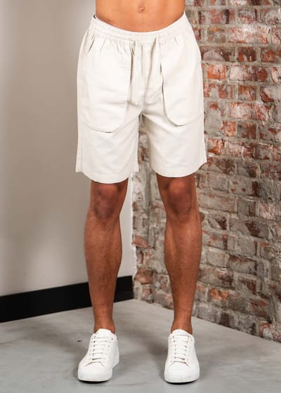 Lyle & Scott Linen short - putty