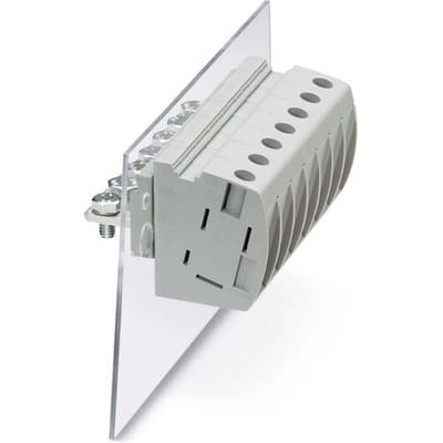 Phoenix Contact 3073500 Doorvoerklem 15.1 mm Schroeven Grijs 25 stuk(s)