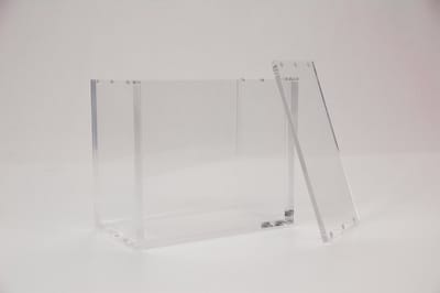 Premium Booster Box Display Case - for Booster Box met 6 sterke magneten op de deksel - Inclusief zachte beschermnopjes - Acryl case - BB