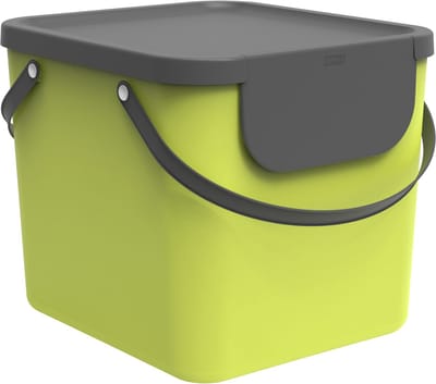 Rotho Albula afvalscheiders - BPA vrij - 40L - lime groen