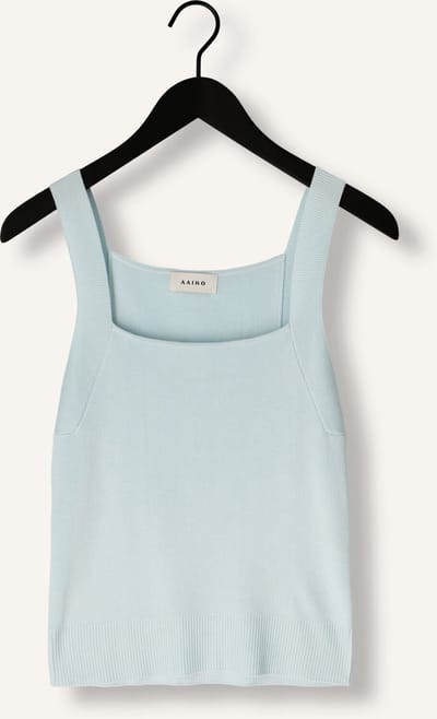 AAIKO Zena Vis 302 Tops & T-shirts Dames - Shirt - Lichtblauw - Maat XXL