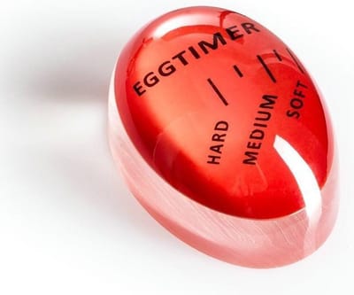 MikaMax Egg Timer Fool Proof - Kookwekker - Eierwekker - Eierkoker - Eiertimer - Altijd een Perfect Eitje - Soft - Medium - Hard