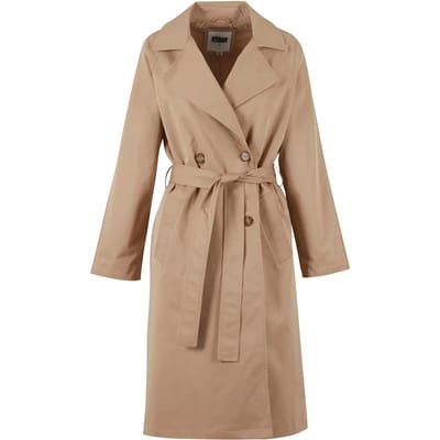Urban Classics - Regular fit Trenchcoat jas - XXL - Beige