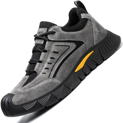 Veiligheidsschoenen voor heren Onverwoestbare schoenen met stalen neus Veiligheidsschoenen voor heren Lekvrije veiligheidsschoenen voor heren Werkschoenen voor heren Sneakers Antislip veiligheidsschoenen 38