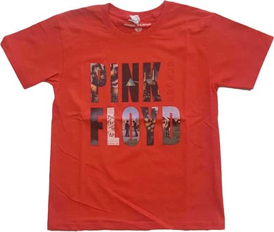 Pink Floyd - Echoes Album Montage Kinder T-shirt - Kids tm 6 jaar - Rood