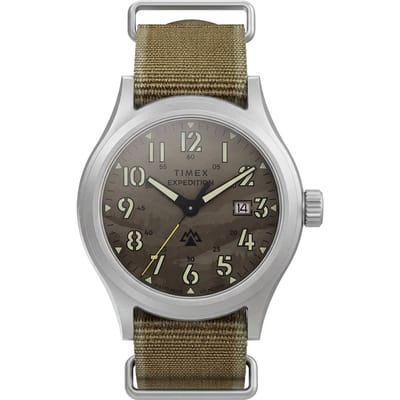 Timex Sierra TW2Y89400 Horloge - Textiel - Bruin - Ø 40 mm
