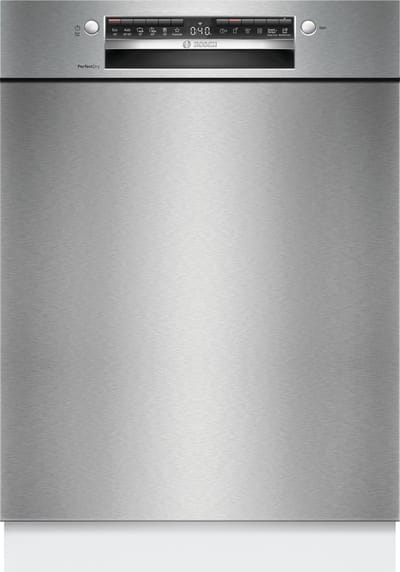 Bosch SMU6ZCS10E - Serie 6 - Inbouwvaatwasser - Onderbouw - 60 cm - Geborsteld staal - PerfectDry met zeolith: perfecte droogresultaten met een laag energieverbruik - Stil - Home Connect
