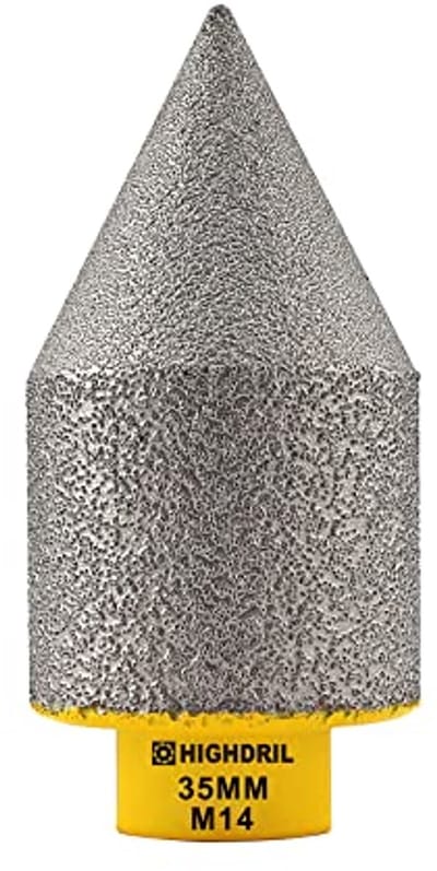 Diamant Afschuining Frees met M14 Draad voor Keramische Tegels en Graniet - Multifunctionele Beitel voor Houtsnijwerk en Slijpen