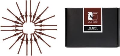 Noctua NA-SAV2 Anti-Vibration Mounts - Noise suppression screws - Brown