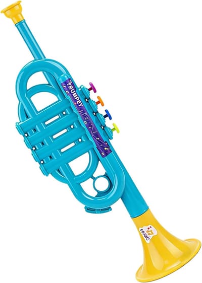 Muziek Trompet Speelgoed - Educatief Instrument - Kinderen Ontdekken Muziek - Realistische Geluiden - 35 cm Lengte - Willekeurige Kleur