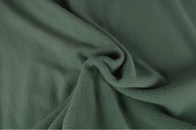 Fleece stof - Oud groen - 1 meter - Per meter - Anti pilling fleece