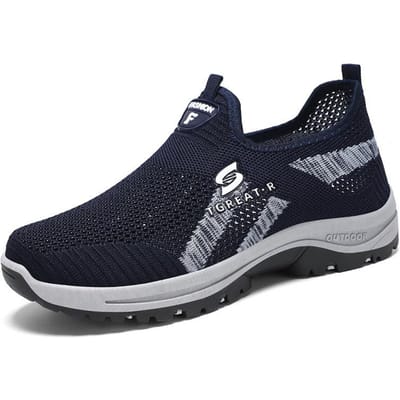Schoenen Heren Zomer Nieuwe Schoenen Heren Sneaker Ademend Casual Papa's Schoenen 44