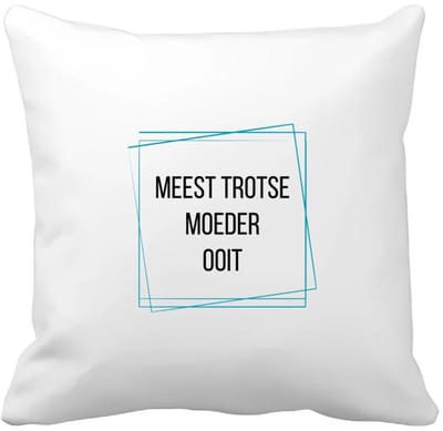 Akyol - meest trotse moeder ooit Kussen hoes - Mama - trotse moeder - moeder cadeautjes - moederdag - verjaardagscadeau - verjaardag - cadeau - geschenk - kado - gift - moeder artikelen - 40 bij 40 cm