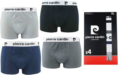 Pierre Cardin – Heren Boxershorts 4-Pack maat M