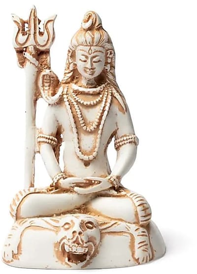 Shiva beeld ivoorkleurig – 15 cm