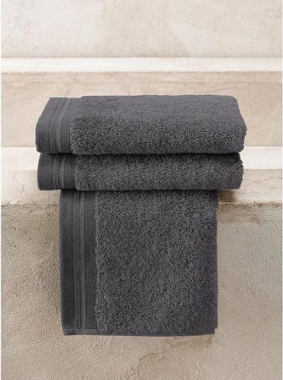 De Witte Lietaer gastendoek Excellence 40x60 dark grey